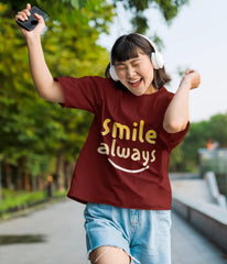 Maroon Smile