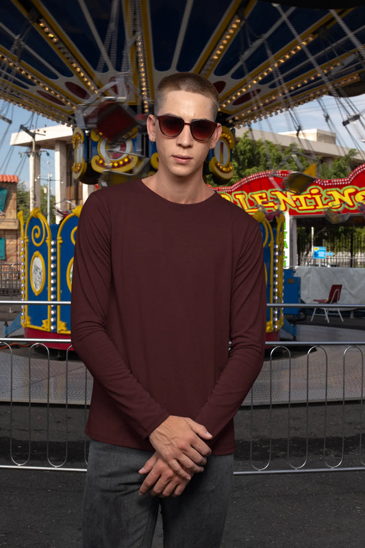Rich maroon