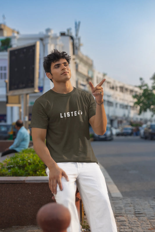 Olive Echo T-shirt