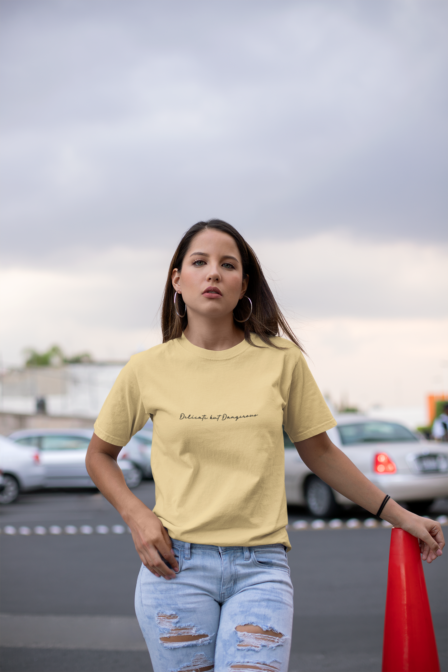 Beige Dagger T-shirt
