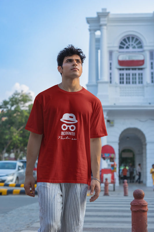 Red Incognito T-shirt