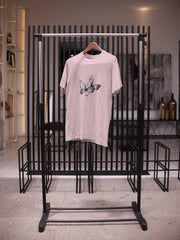 Pink Wings oversize T-shirt