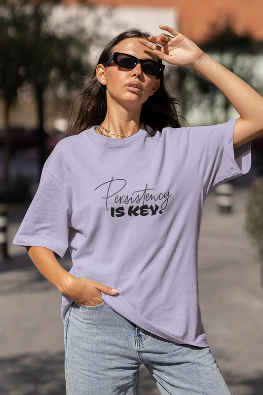 Lavender Grit Oversize T-shirt