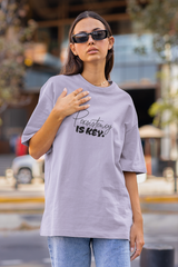 Lavender Grit Oversize T-shirt