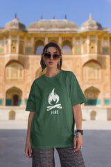 Green Blaze Oversize T-shirt