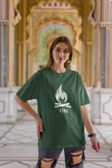 Green Blaze Oversize T-shirt