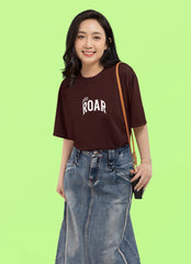 Maroon Roar Oversize T-shirt