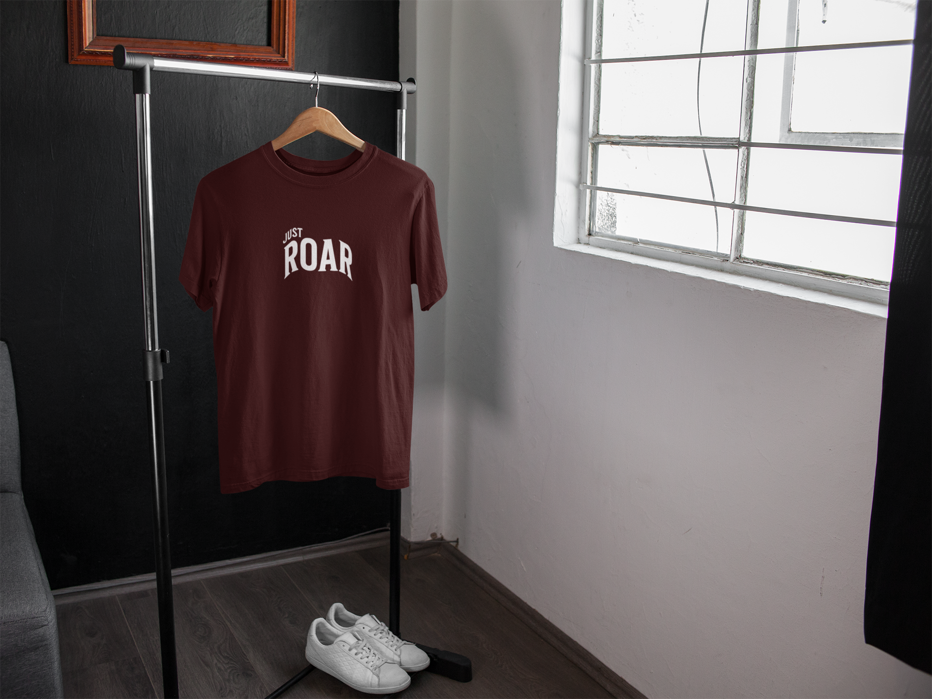 Maroon Roar Oversize T-shirt