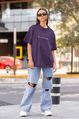 Purple Mood Oversize T-shirt