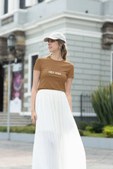 Khaki Hey T-shirt