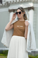 Khaki Hey T-shirt