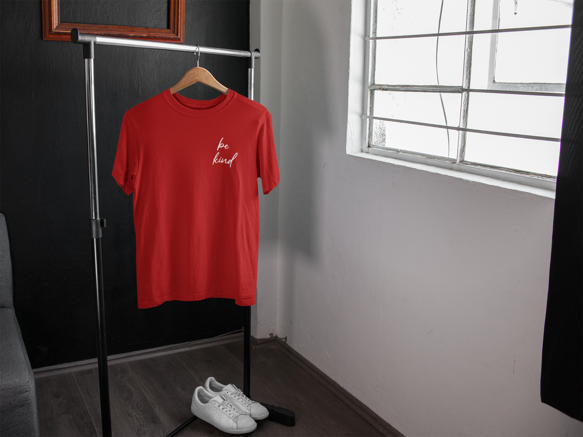 Red Kindness Oversize T-shirt