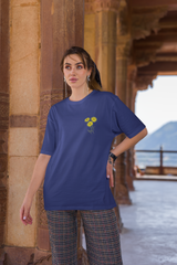Royal Bloom Oversize T-shirt