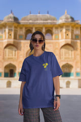 Royal Bloom Oversize T-shirt