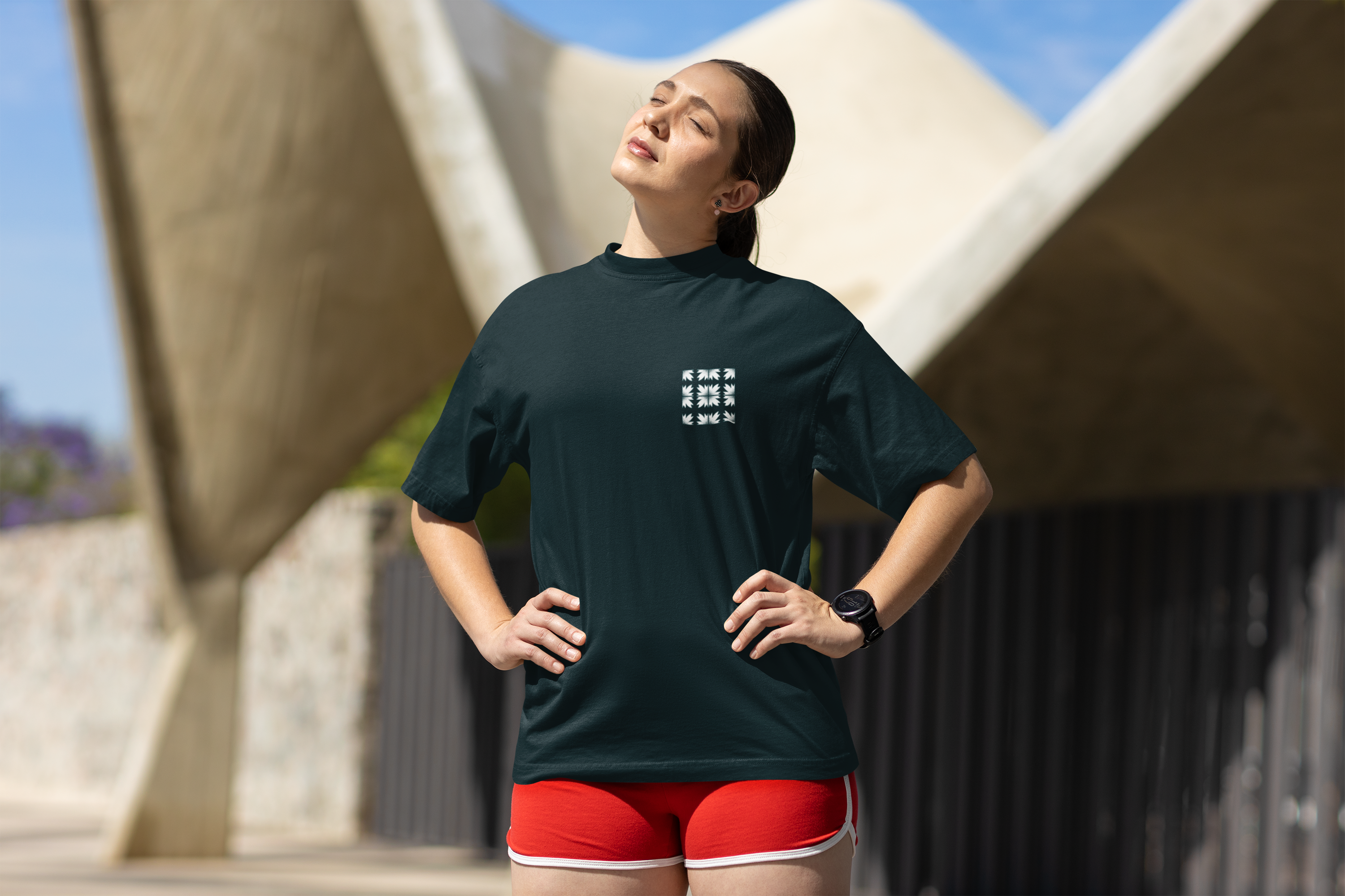 Petal Blue Oversize T-shirt
