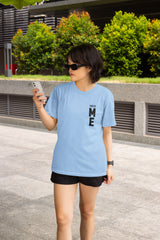 Blue Authentic Oversize T-shirt
