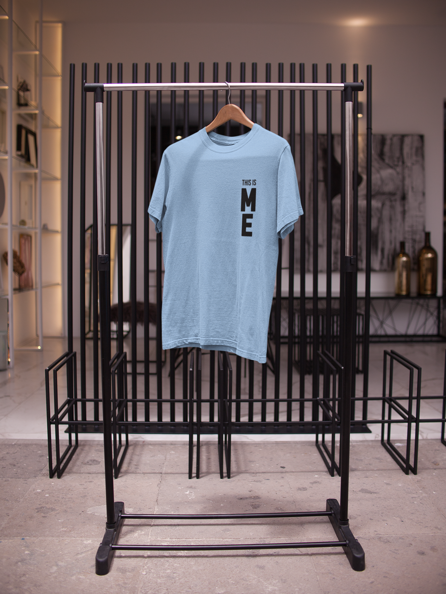 Blue Authentic Oversize T-shirt