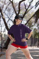 Purple Wander Oversize T-shirt