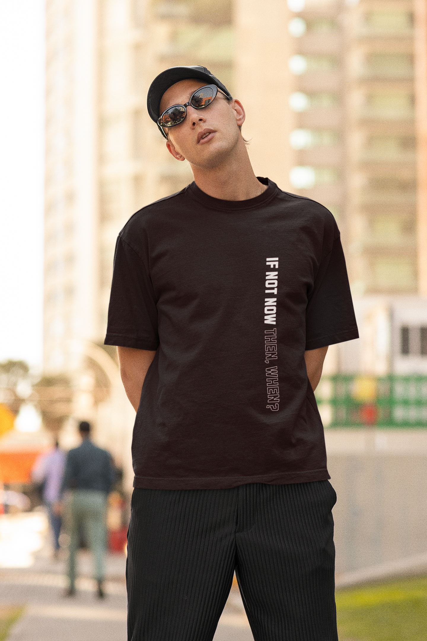 Maroon Now T-shirt