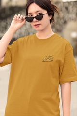 Yellow Radiance Oversize T-shirt