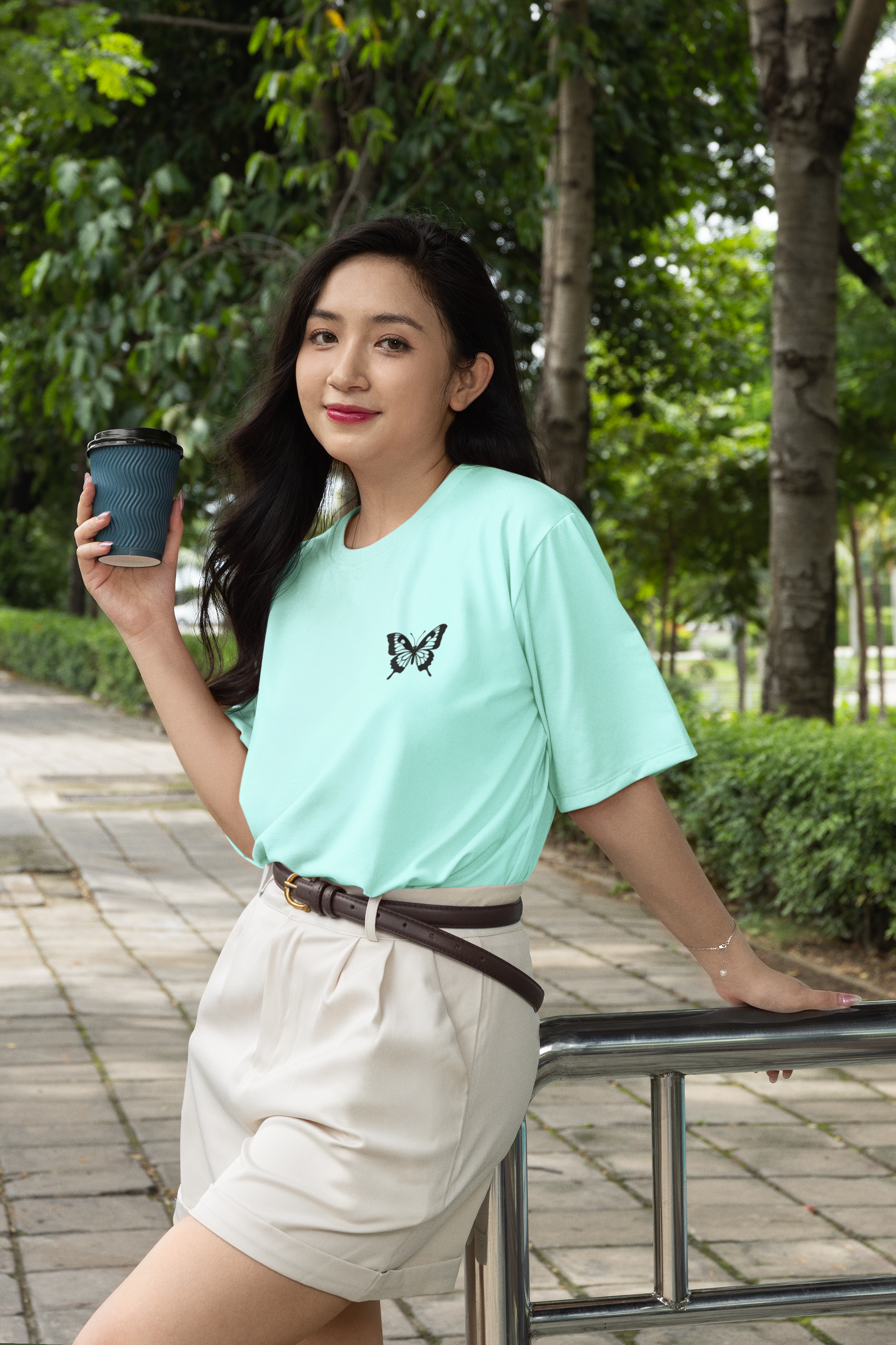 Mint Wings Oversize T-shirt
