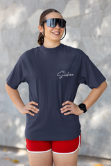 Navy Glow Oversize T-shirt