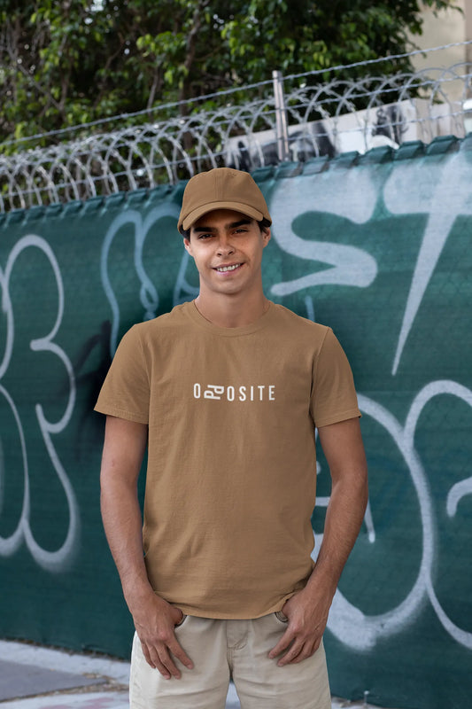 Khaki Contrast T-shirt