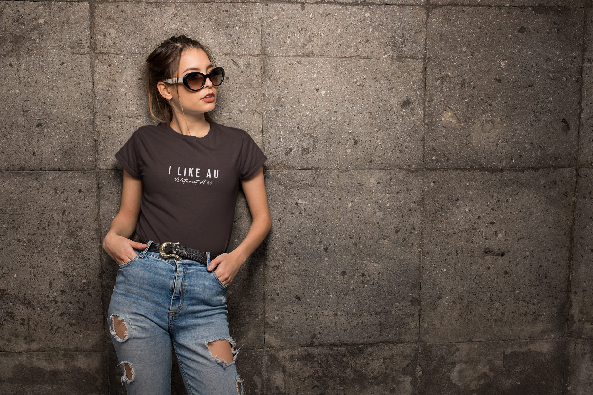 Brown AU T-shirt