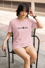 Pink Dadlove Oversize T-shirt