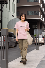 Pink Dadlove Oversize T-shirt