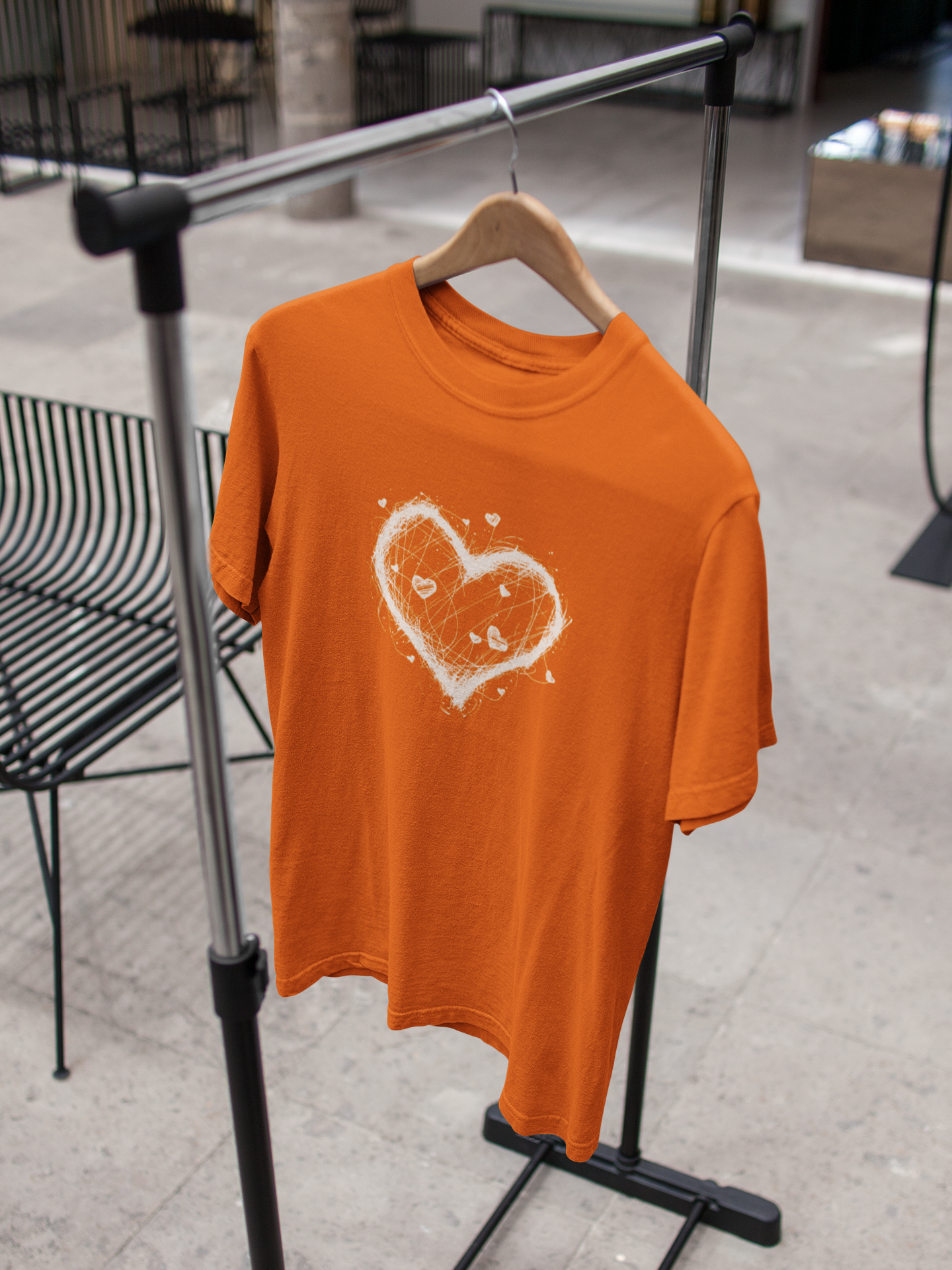 Orange Pulse T-shirt