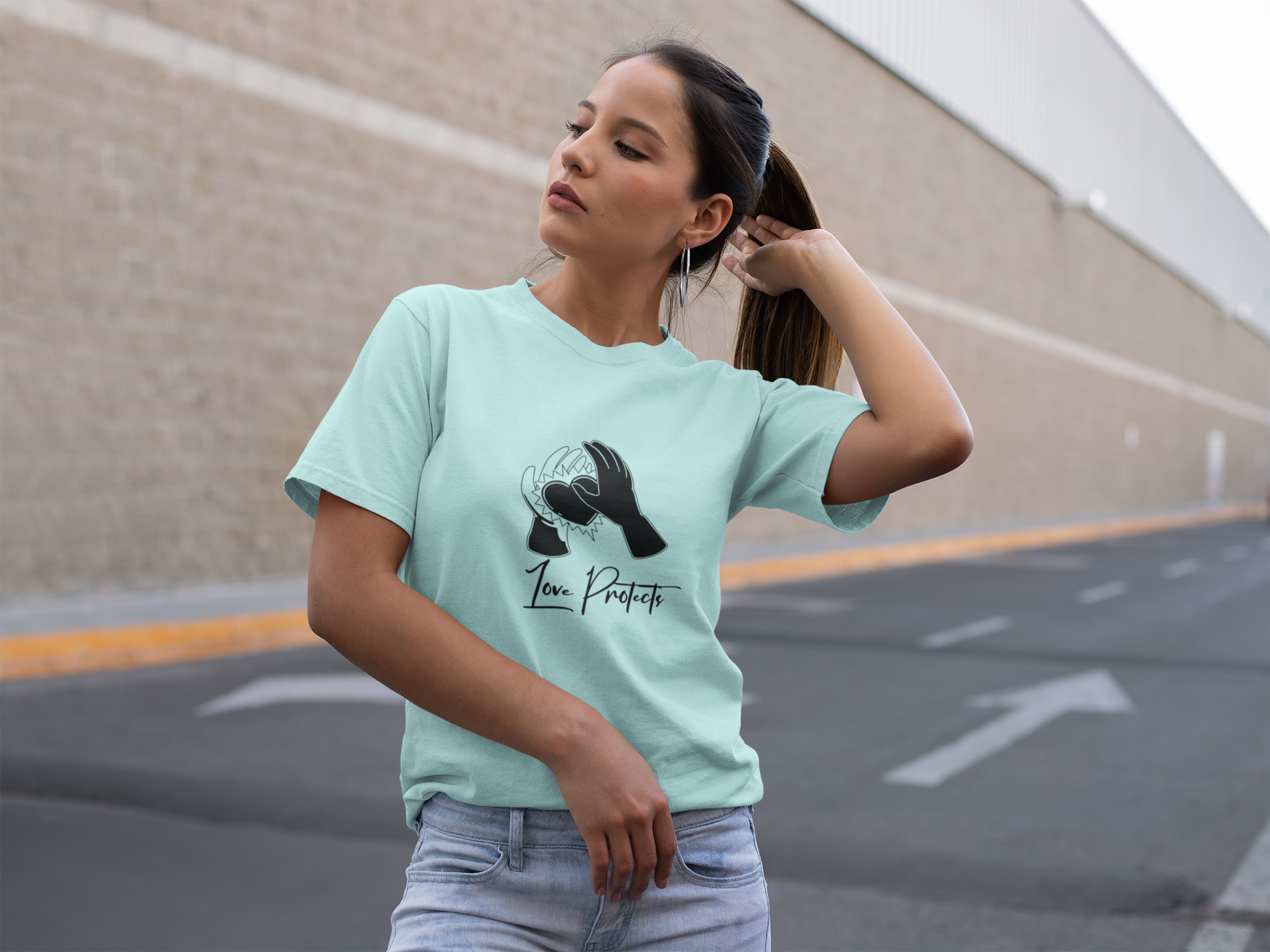 Mint Shield T-shirt