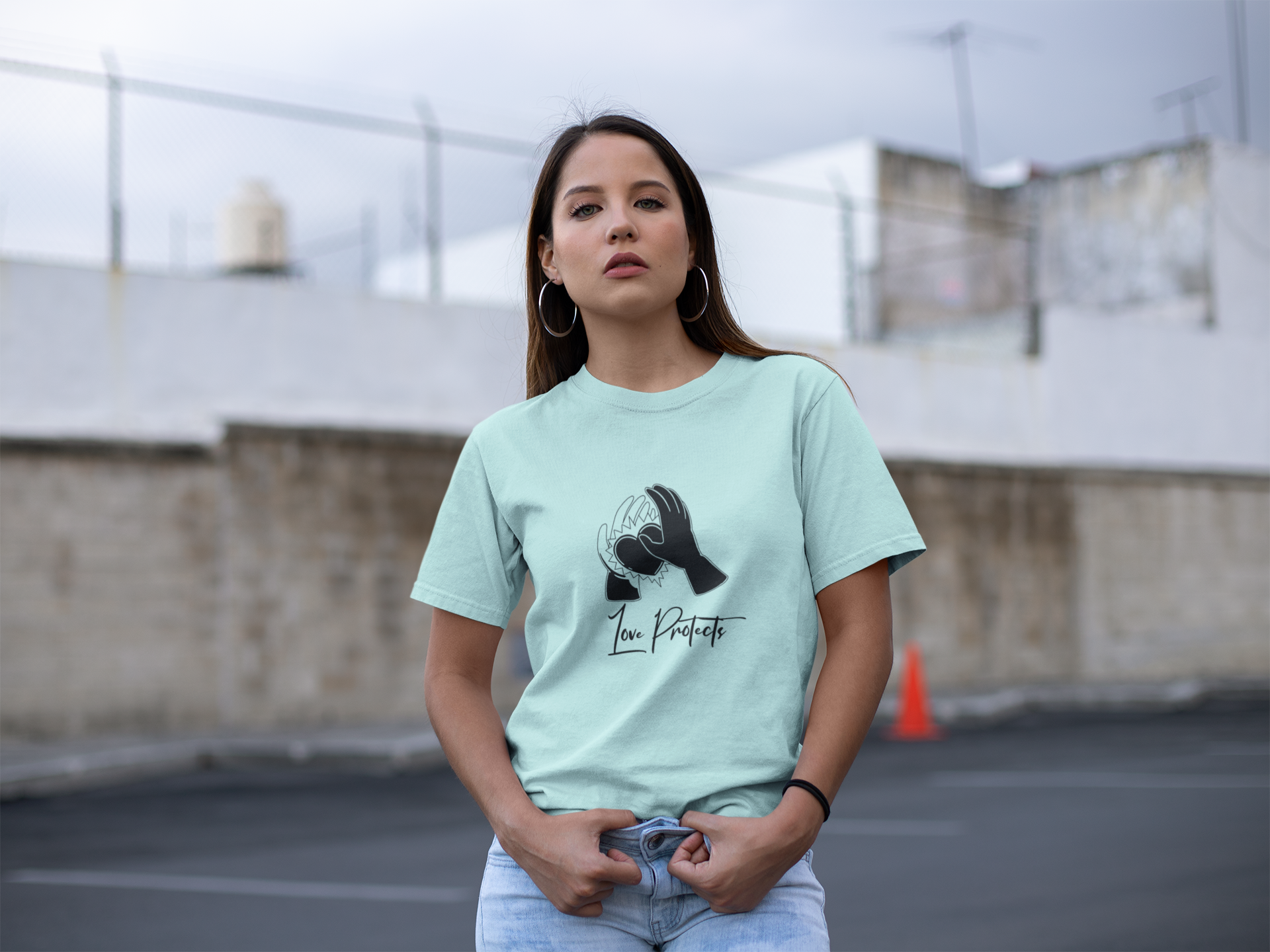 Mint Shield T-shirt