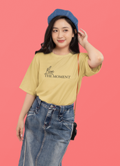 Beige Now Oversize T-shirt