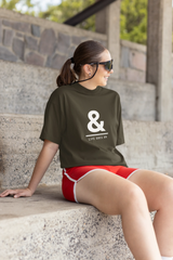 Olive Flow Oversize T-shirt