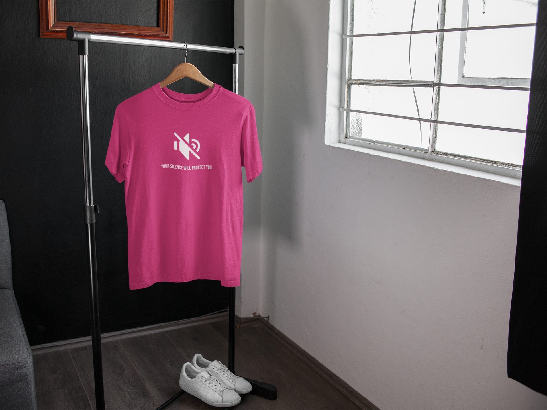 Pink Quiet T-shirt