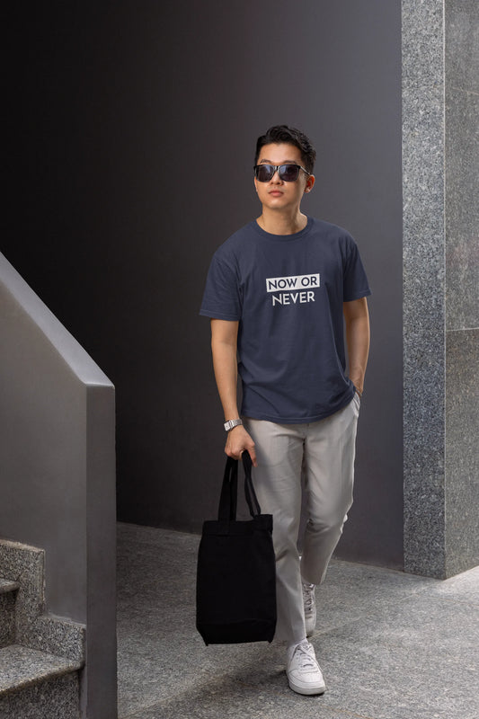 Navy Now T-shirt