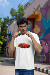 White Pitstop T-shirt