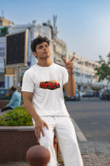 White Pitstop T-shirt