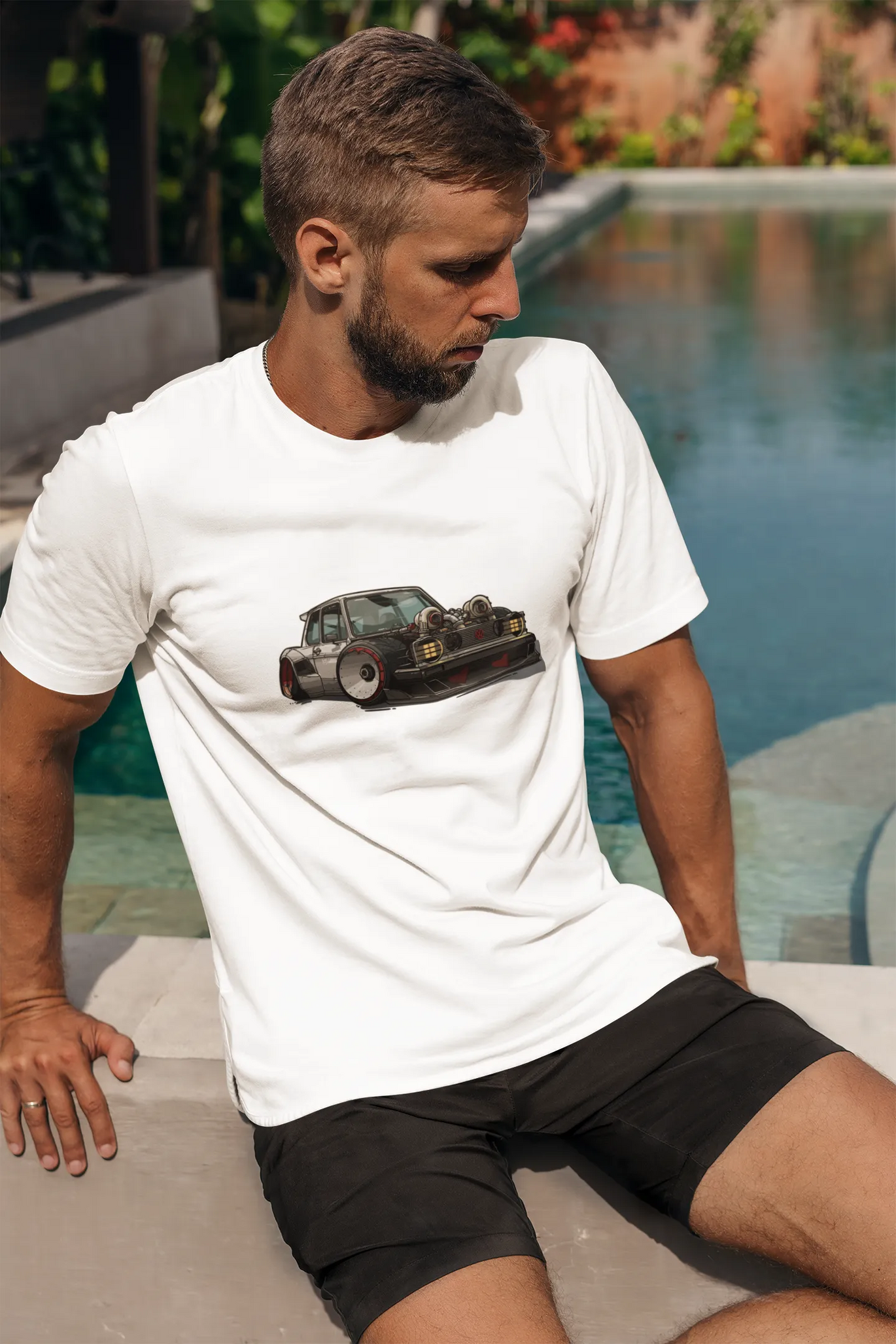 White Gear T-shirt