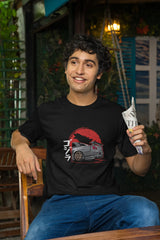 Black Burnout T-shirt