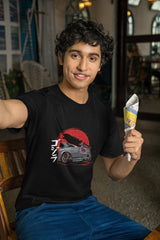 Black Burnout T-shirt