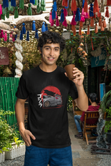 Black Burnout T-shirt
