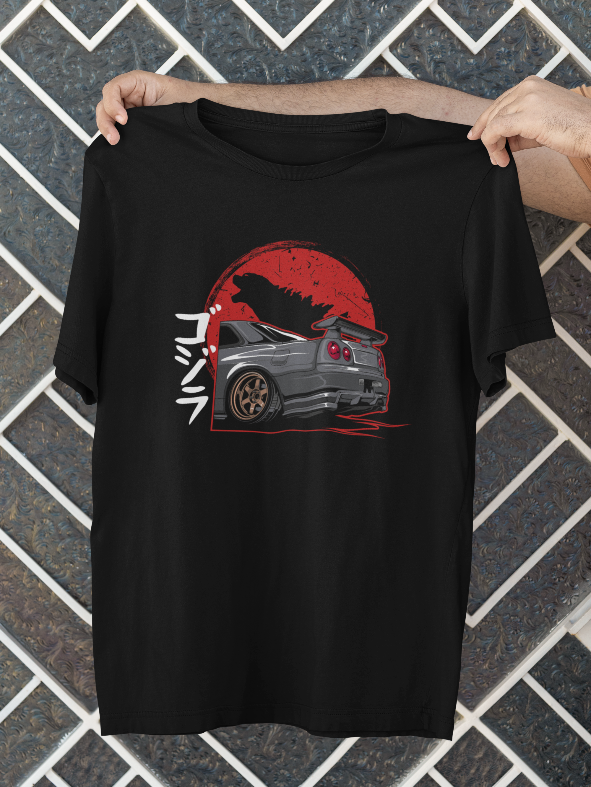 Black Burnout T-shirt