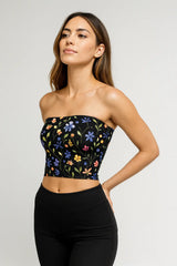 Onyx Petal  Tube Top