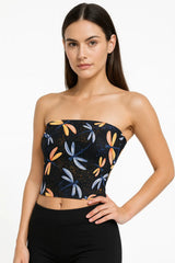 Shadow Rose Tube Top