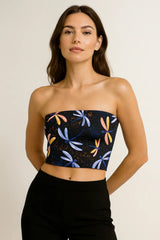 Shadow Rose Tube Top