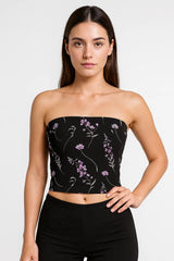 Crystal Daisy Tube Top