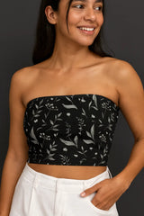 Coal Cosmos Tube Top