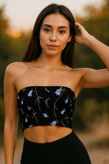 Sable Sunflower Tube Top